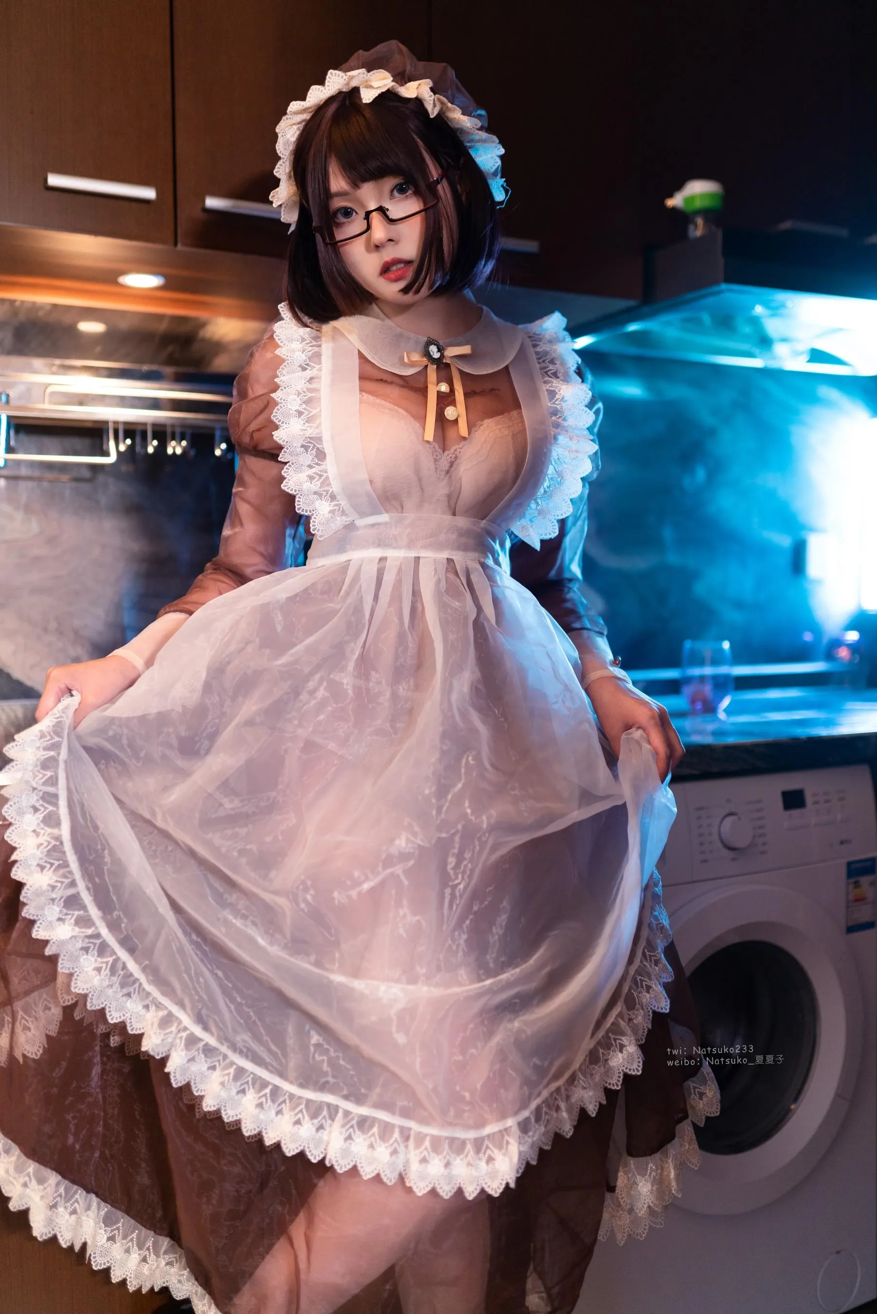 Natsuko夏夏子 – NO.20 透明女仆 [76P]插图7